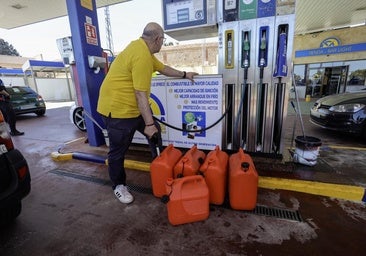 El apagón cierra gasolineras en toda España