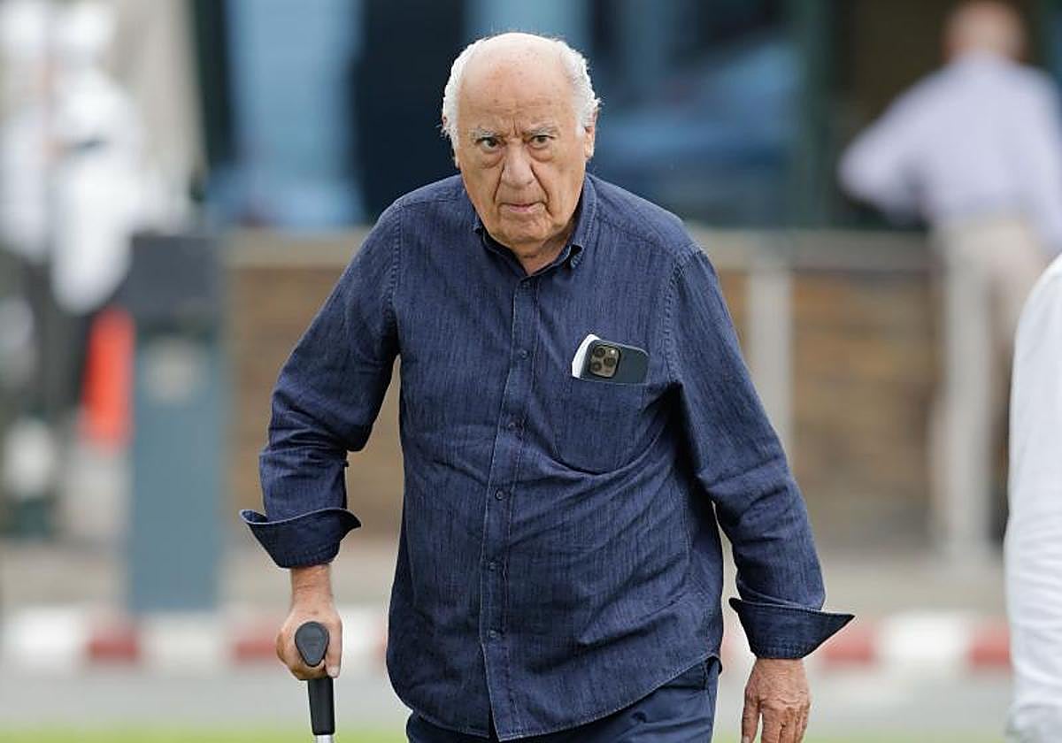 El fundador y primer accionista de Inditex, Amancio Ortega, en una imagen de archivo