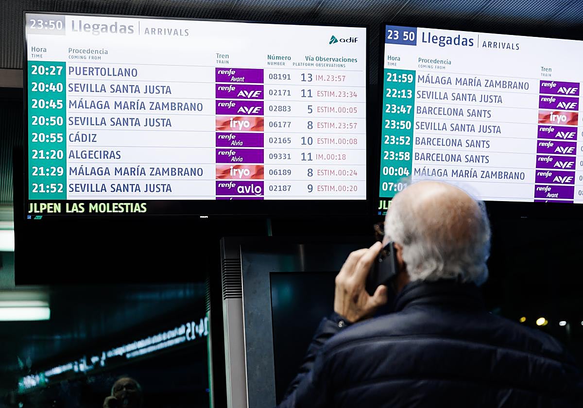 Así puedes reclamar a Renfe por los retrasos en las líneas Madrid - Andalucía afectadas
