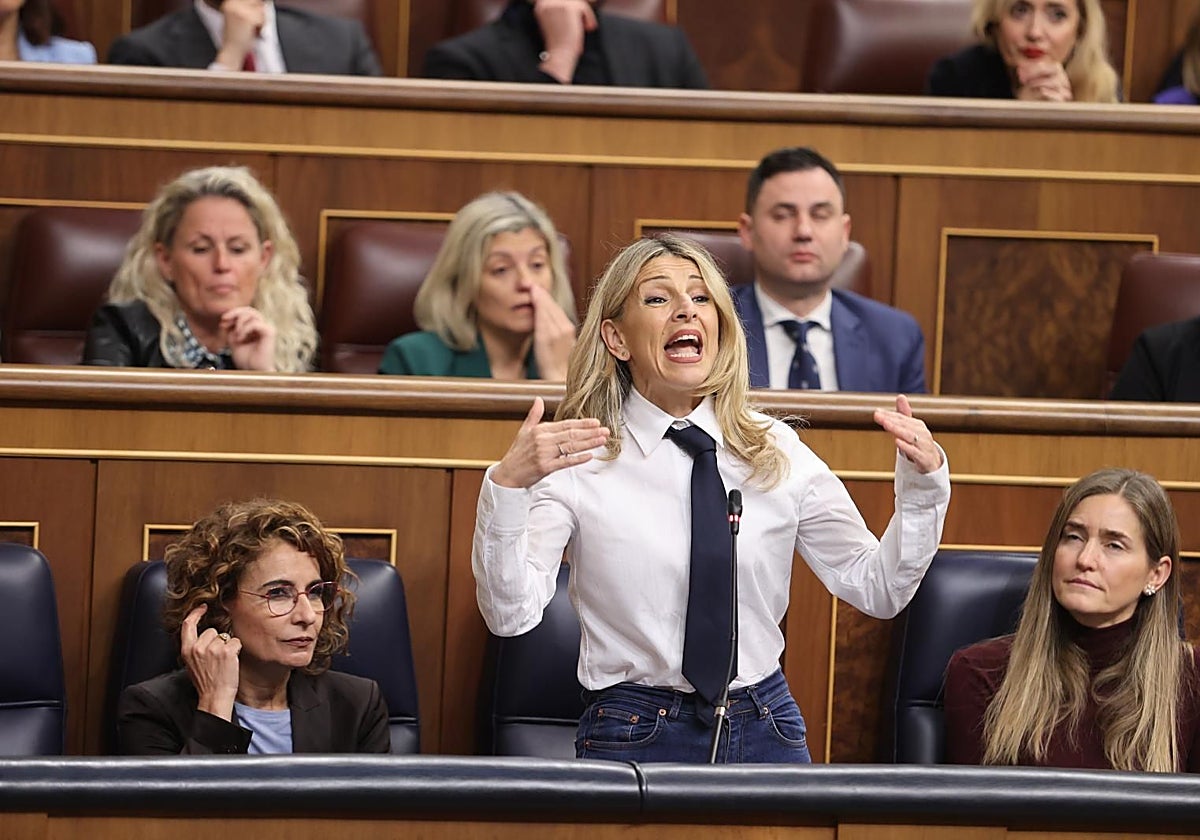 La vicepresidenta segunda, Yolanda Díaz.