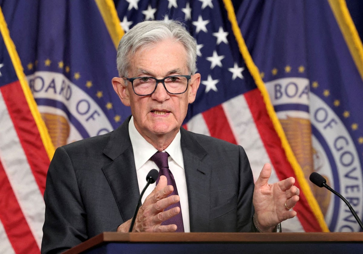 Jerome Powell, presidente de la Reserva Federal