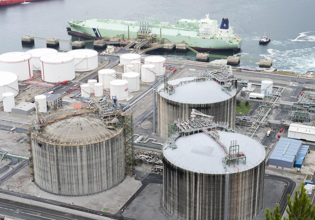 Planta regasificadora de la Bahía de Bizkaia Gas (BBG)
