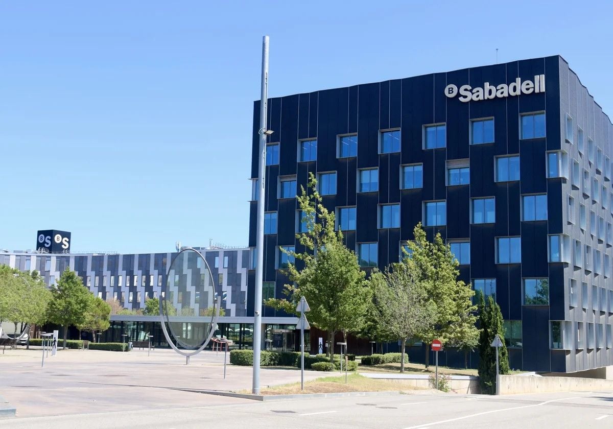 La sede operativa de Banco Sabadell en San Cugat