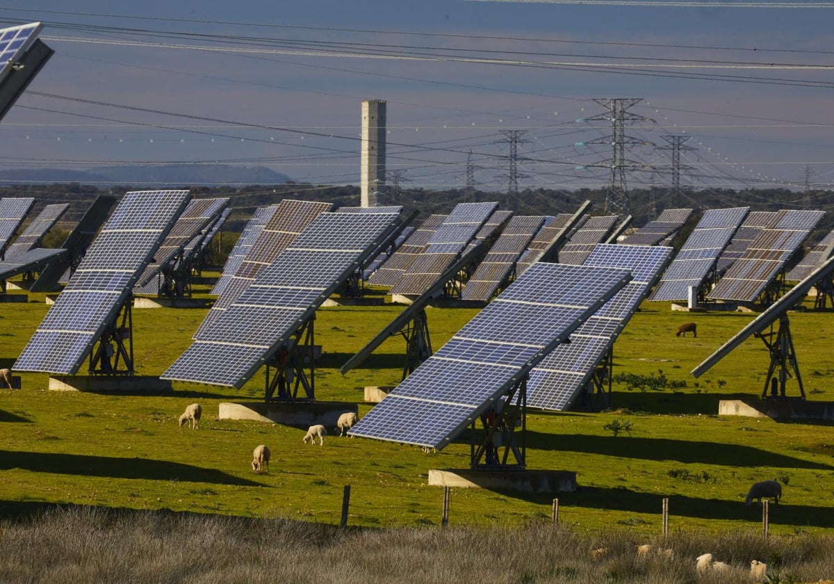Parque fotovoltaico en Cáceres