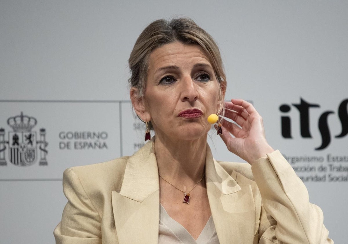 La vicepresidenta segunda y ministra de Trabajo y Economía Social, Yolanda Díaz