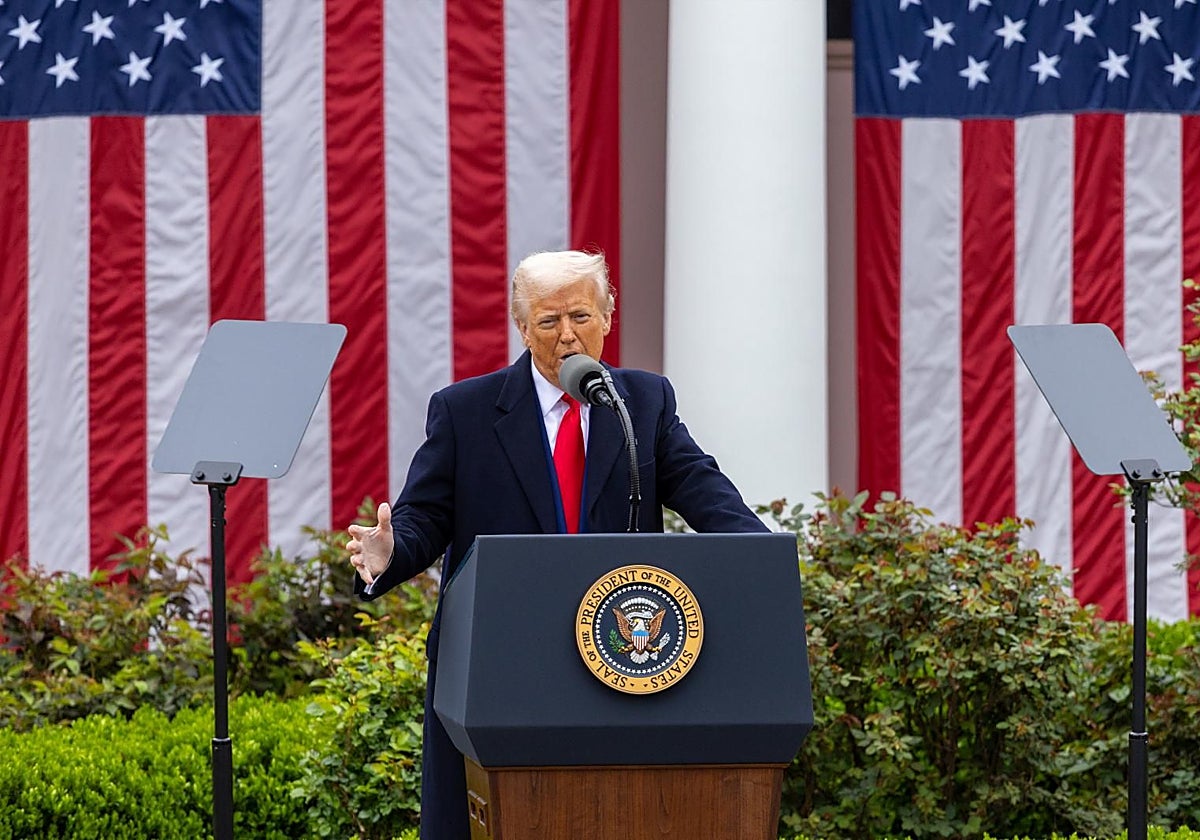 El presidente de EE.UU., Donald Trump