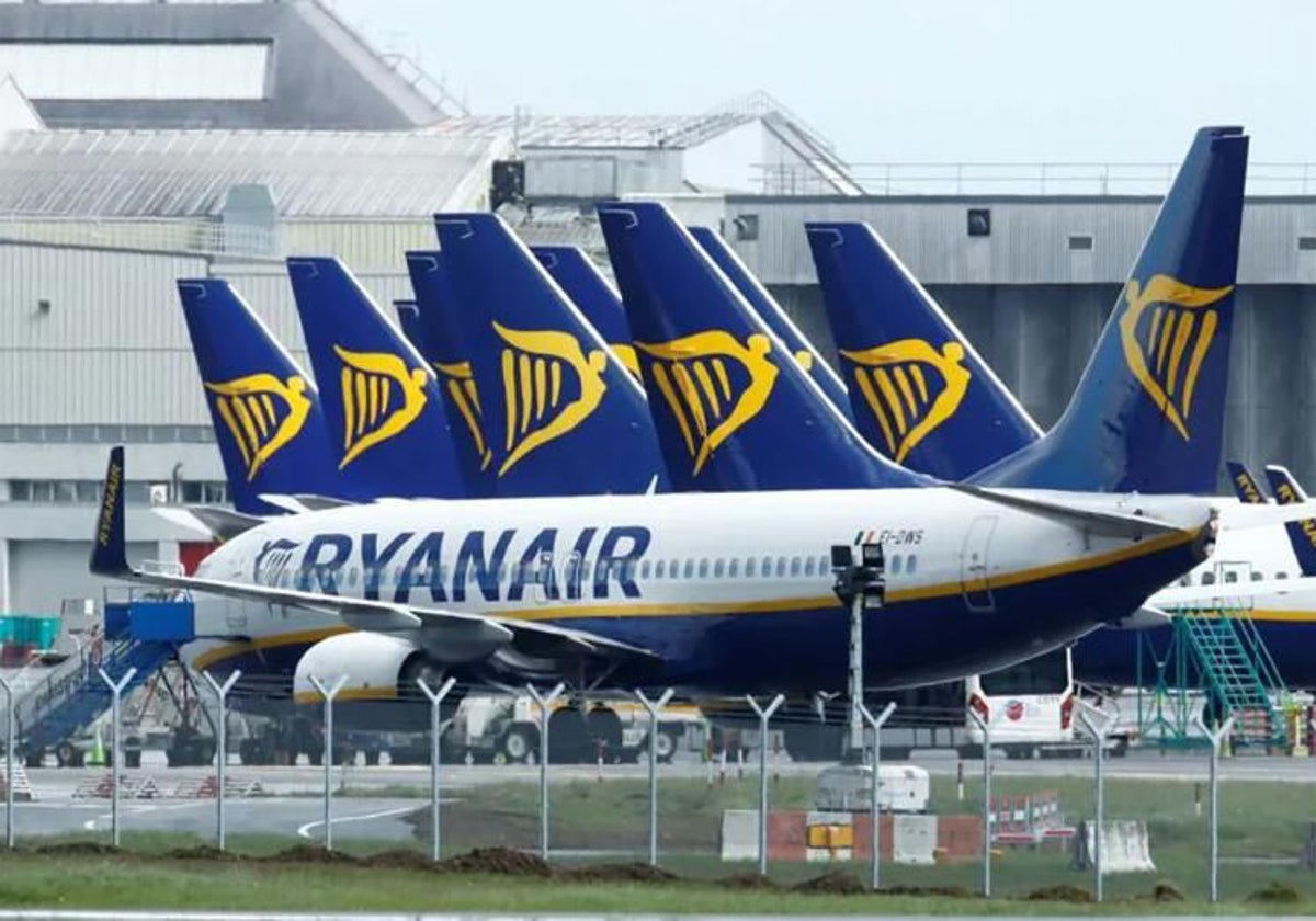 Aviones de Ryanair