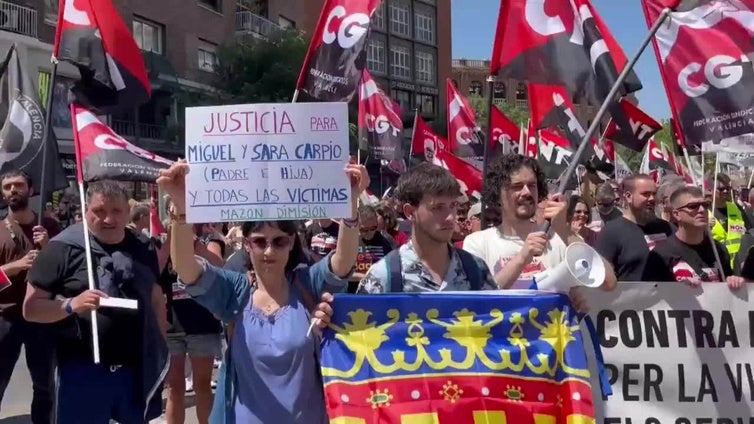 Unas 2.500 personas piden responsabilidad penal por la muerte de trabajadores en la dana