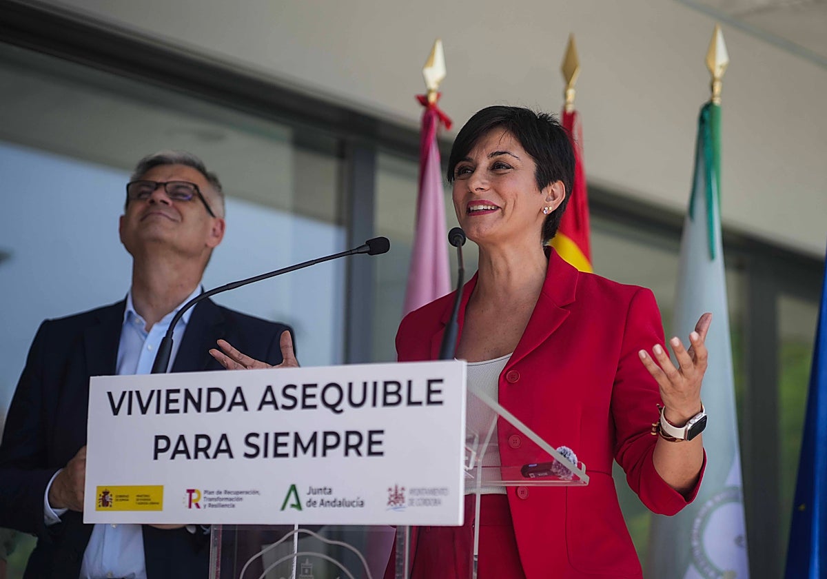 La ministra de Vivienda y Agenda Urbana, Isabel Rodríguez