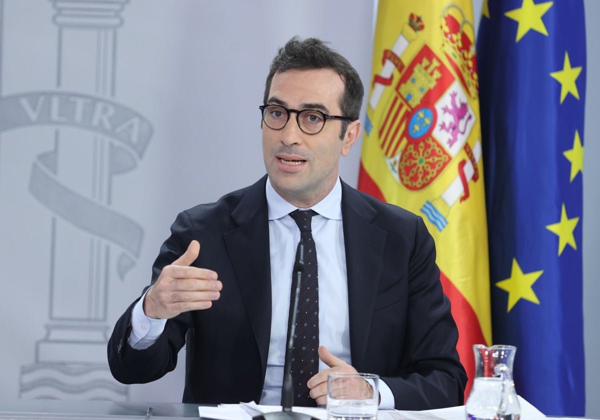 El ministro de Economía, Carlos Cuerpo
