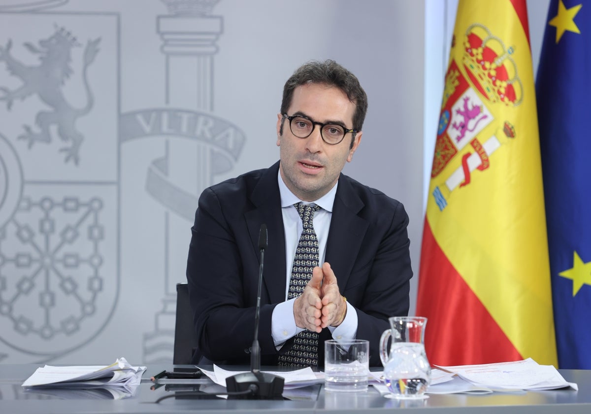 El ministro de Economía de España, Carlos Cuerpo