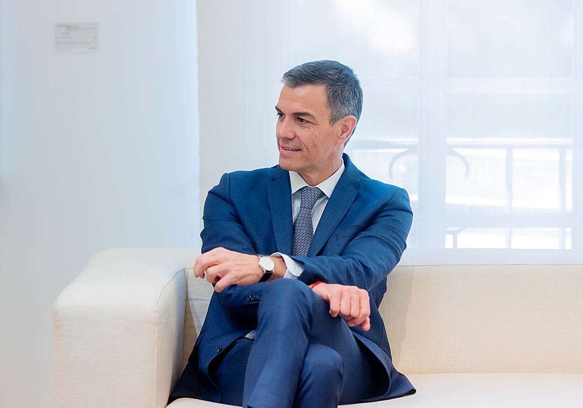 El presidente del Gobierno, Pedro Sánchez