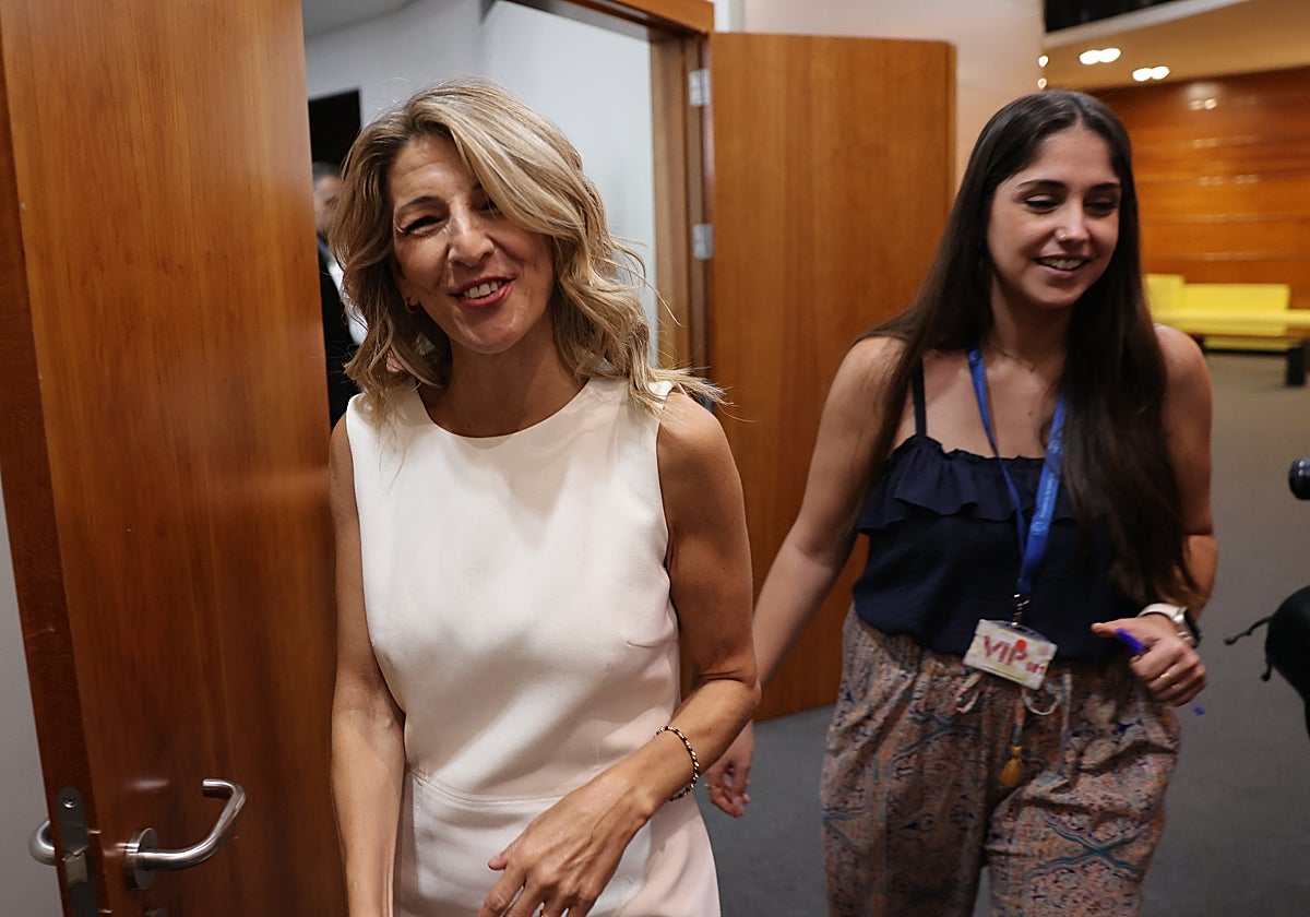 La vicepresidenta segunda y ministra de Trabajo y Economía Social, Yolanda Díaz