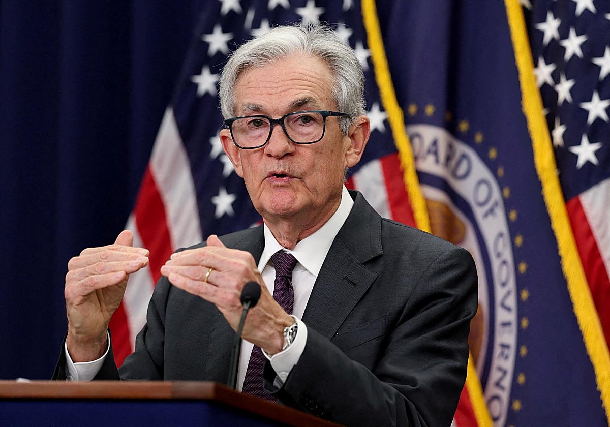 Jerome Powell, presiente de la Fed