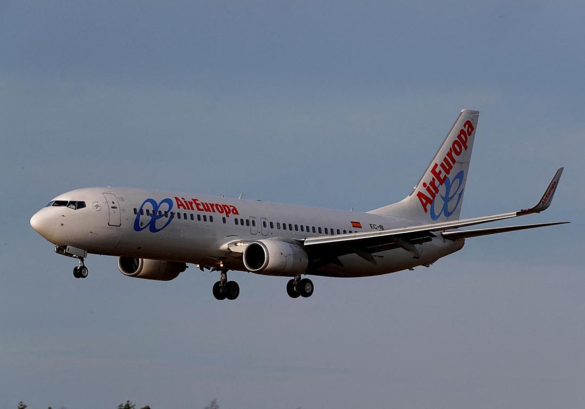 Un avión de Air Europa