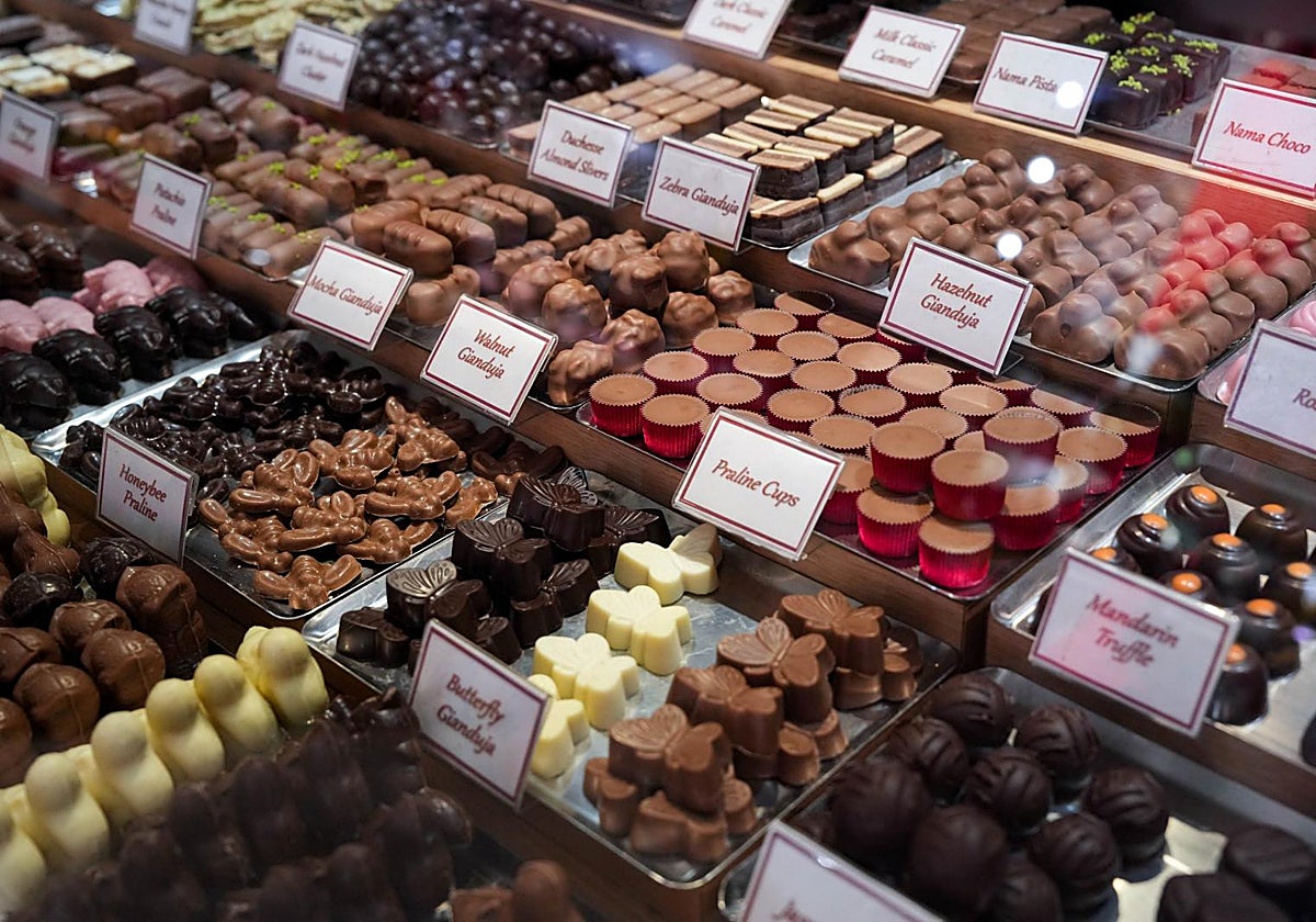 La gran subida del chocolate