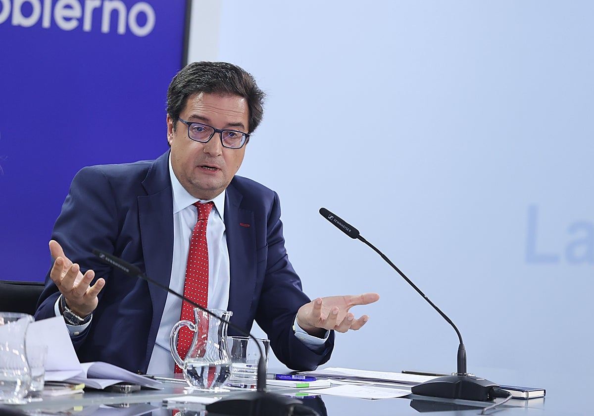 El ministro para la Transformación Digital y de la Función Pública, Óscar López