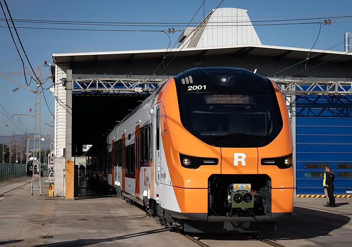 Unio de los nuevos trenes para Rodalies fabricados por Alstom