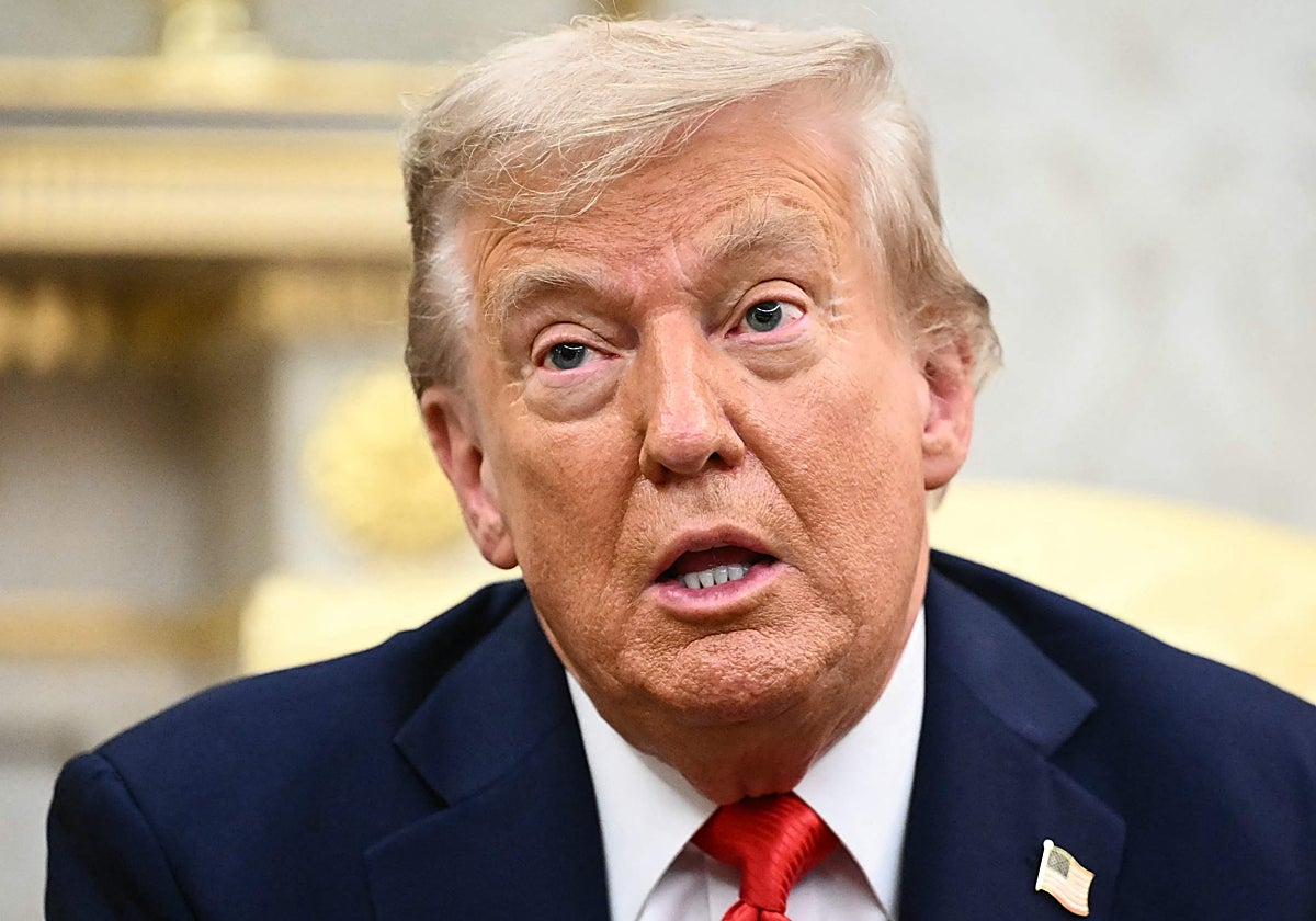 El presidente de Estados Unidos, Donald Trump