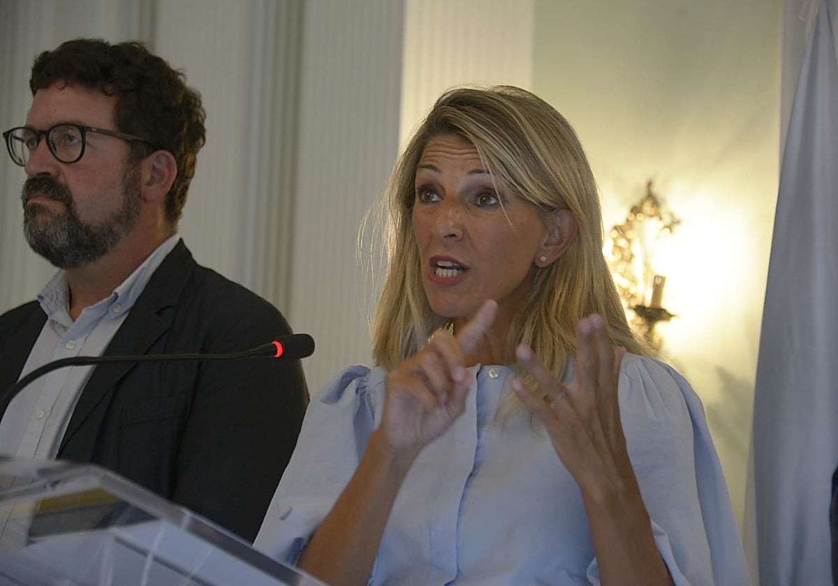 La vicepresidenta segunda del Gobierno y ministra de Trabajo, Yolanda Díaz