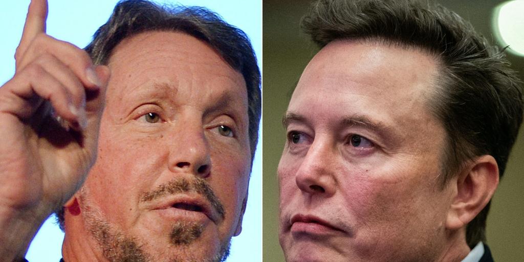 Elon Musk cede a Larry Ellison la corona de hombre más rico del mundo