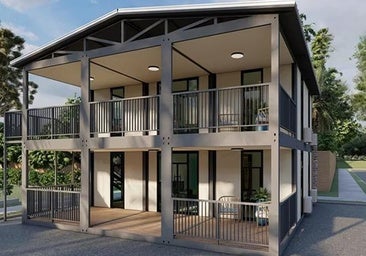 La casa prefabricada de Amazon por menos de 16.000 euros con dos pisos y hasta cuatro dormitorios