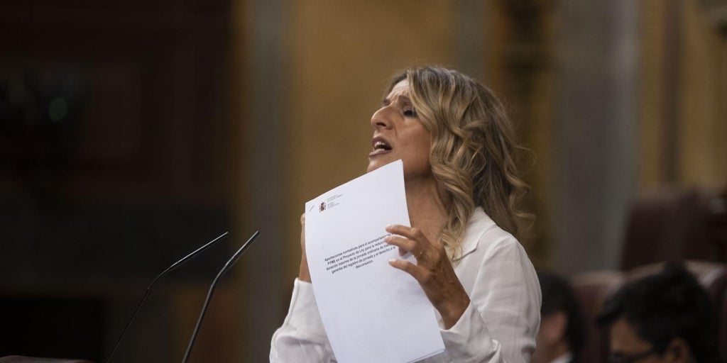 Yolanda Díaz acude a Protección de Datos ante las dudas legales de su registro horario