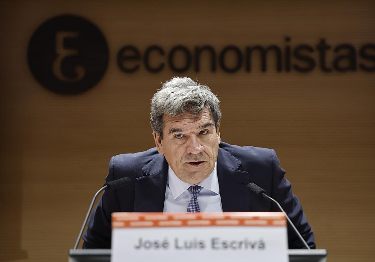 El gobernador del Banco de España, José Luis Escrivá