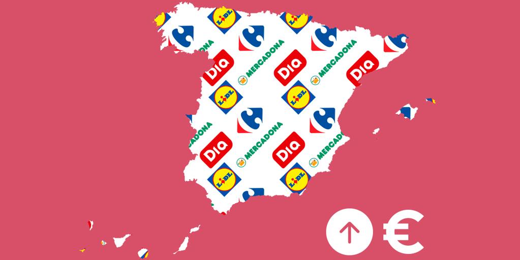 Estos son los 10 supermercados más caros en España, según la OCU
