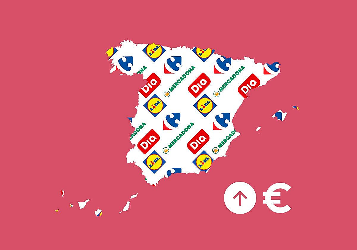 Estos son los 10 supermercados más caros en España, según la OCU
