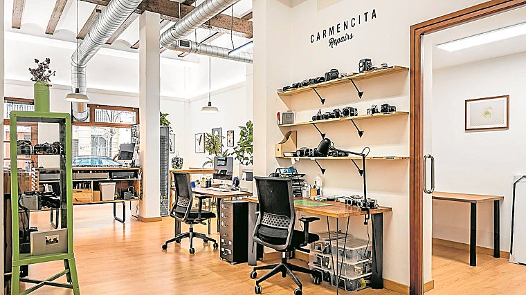 Un laboratorio de Carmencita Film. Nacido en 2013 para atender a profesionales, sus responsables reconocen un aumento de público aficionado