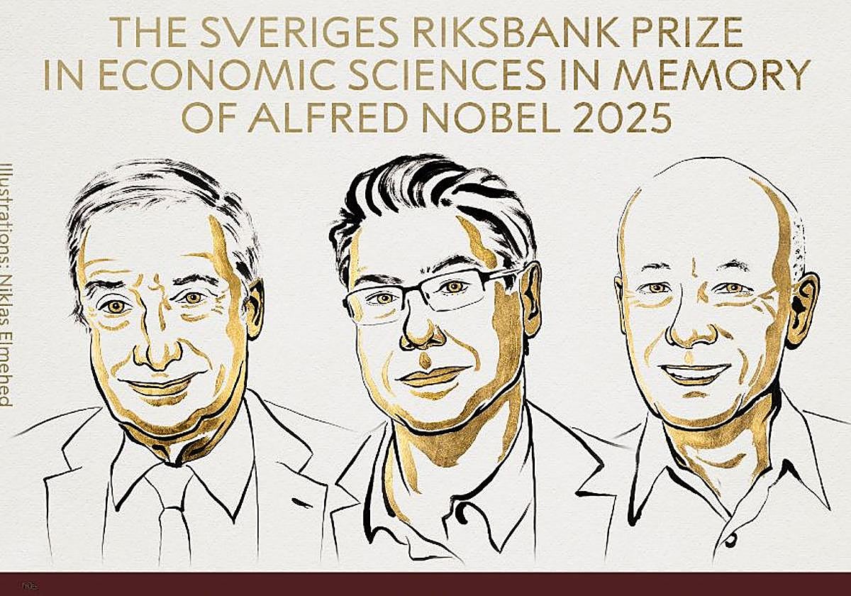 La teoría sobre el impacto de los inventos en el crecimiento económico gana el Nobel
