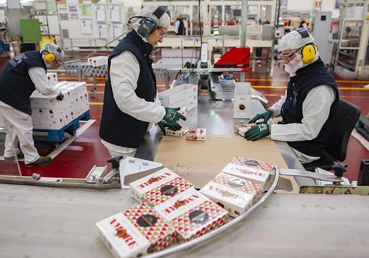 Factoría de Nestlé en Cantabria.
