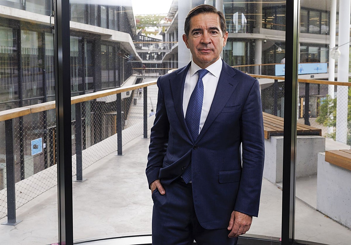 El presidente de BBVA, Carlos Torres
