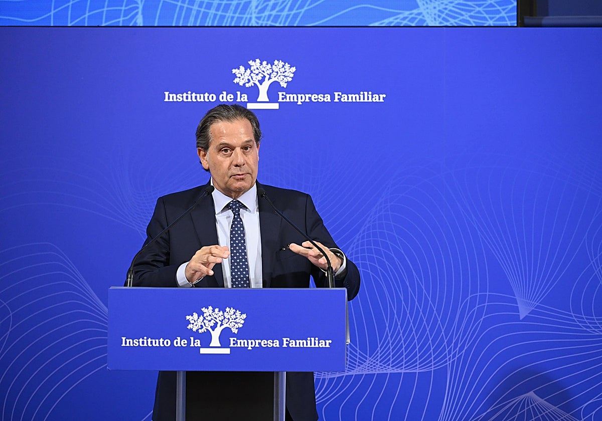 El presidente del Instituto de la Empresa Familiar, Ignacio Rivera