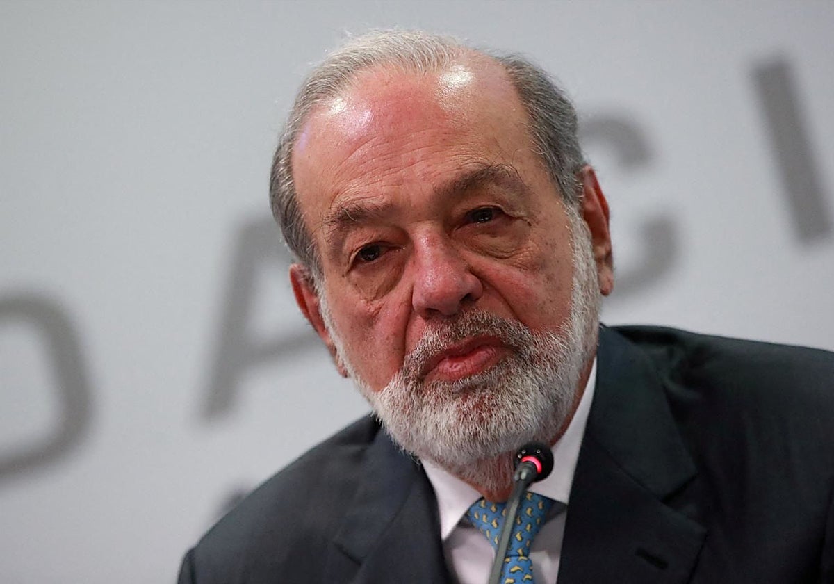 El magnate mexicano Carlos Slim
