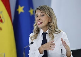 Yolanda Díaz desempolva su proyecto para impulsar cooperativas «éticas» frente a la gran banca