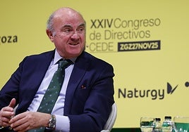 Guindos pide «invertir más y bien» en defensa ante el impacto en las cuentas públicas