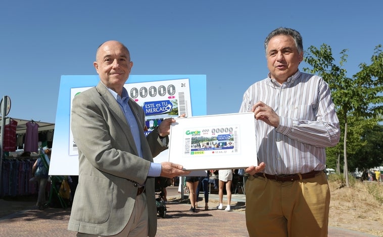 El Mercadillo de Toledo llega a toda España en el cupón de la ONCE