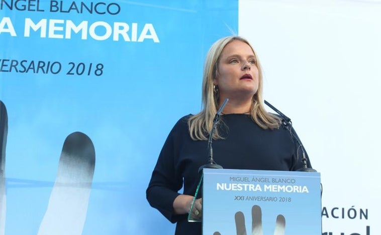 Mari Mar Blanco denuncia un veto socialista: «Sólo quiero hablar en el homenaje a mi hermano»