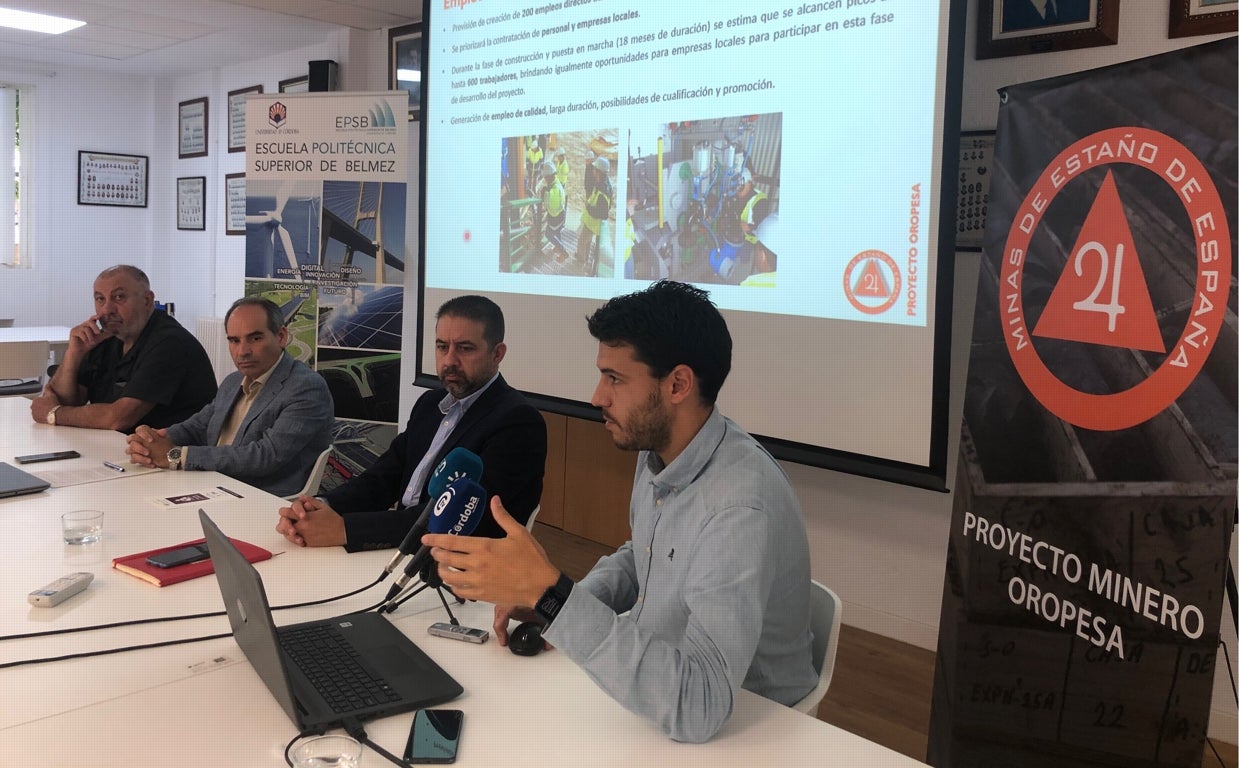 Presentación del Proyecto Oropesa en la Politécnica de Belemez