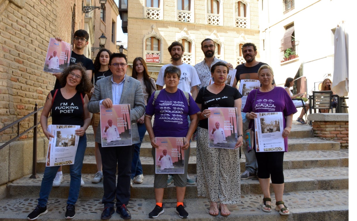 Teo García ha presidido la presentación del Festival Voix Vives, que se celebrará en Toledo