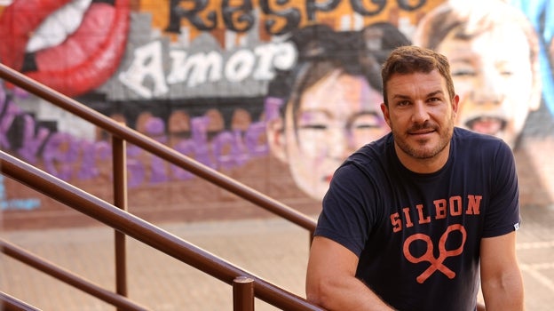 Eduardo Sánchez Toril, en el instituto Fidiana