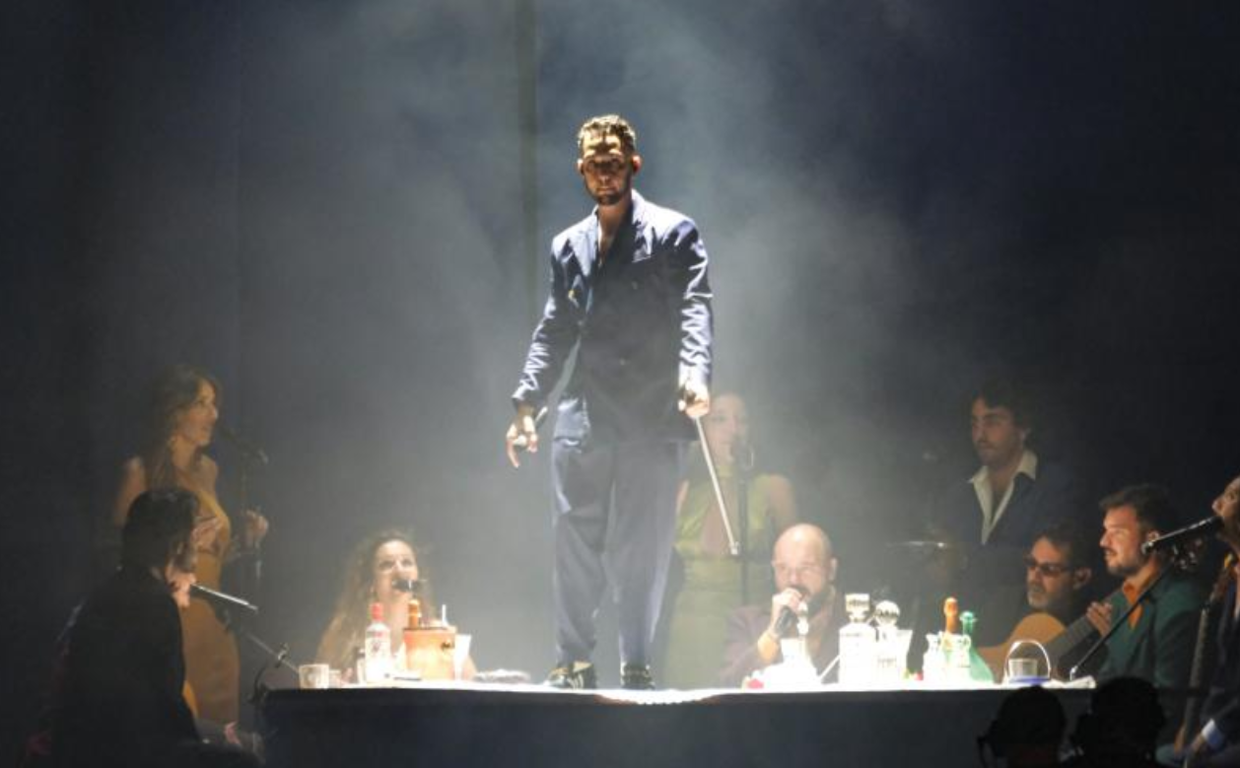 C.Tangana durante el concierto en Gran Canaria