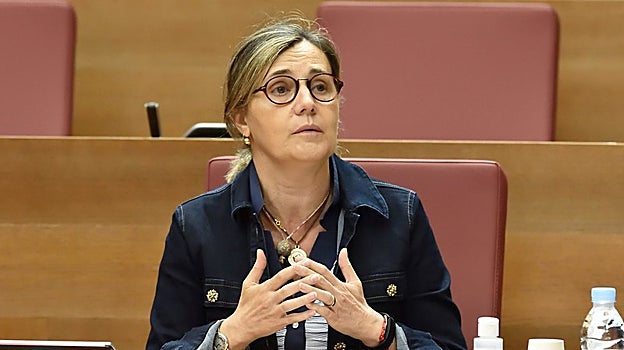 Imagen de la diputada del Partido Popular en las Cortes Valencianas Elena Bastidas