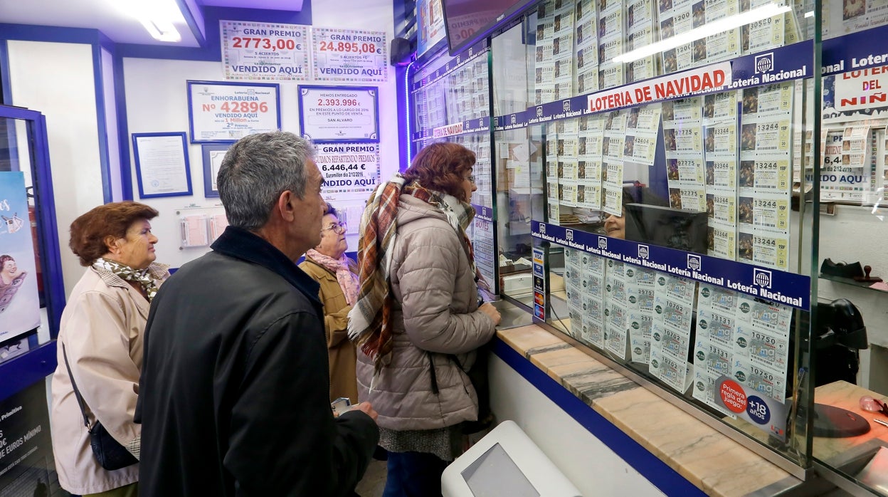 La Lotería Nacional vuelve a tocar en Córdoba con un segundo premio de 300.000 euros al número