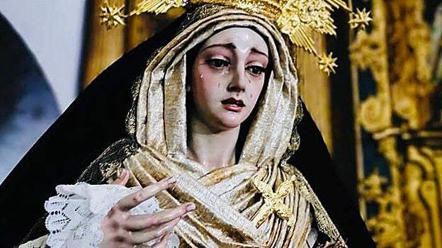 La Virgen de la Soledad de Moriles, obra de 1971