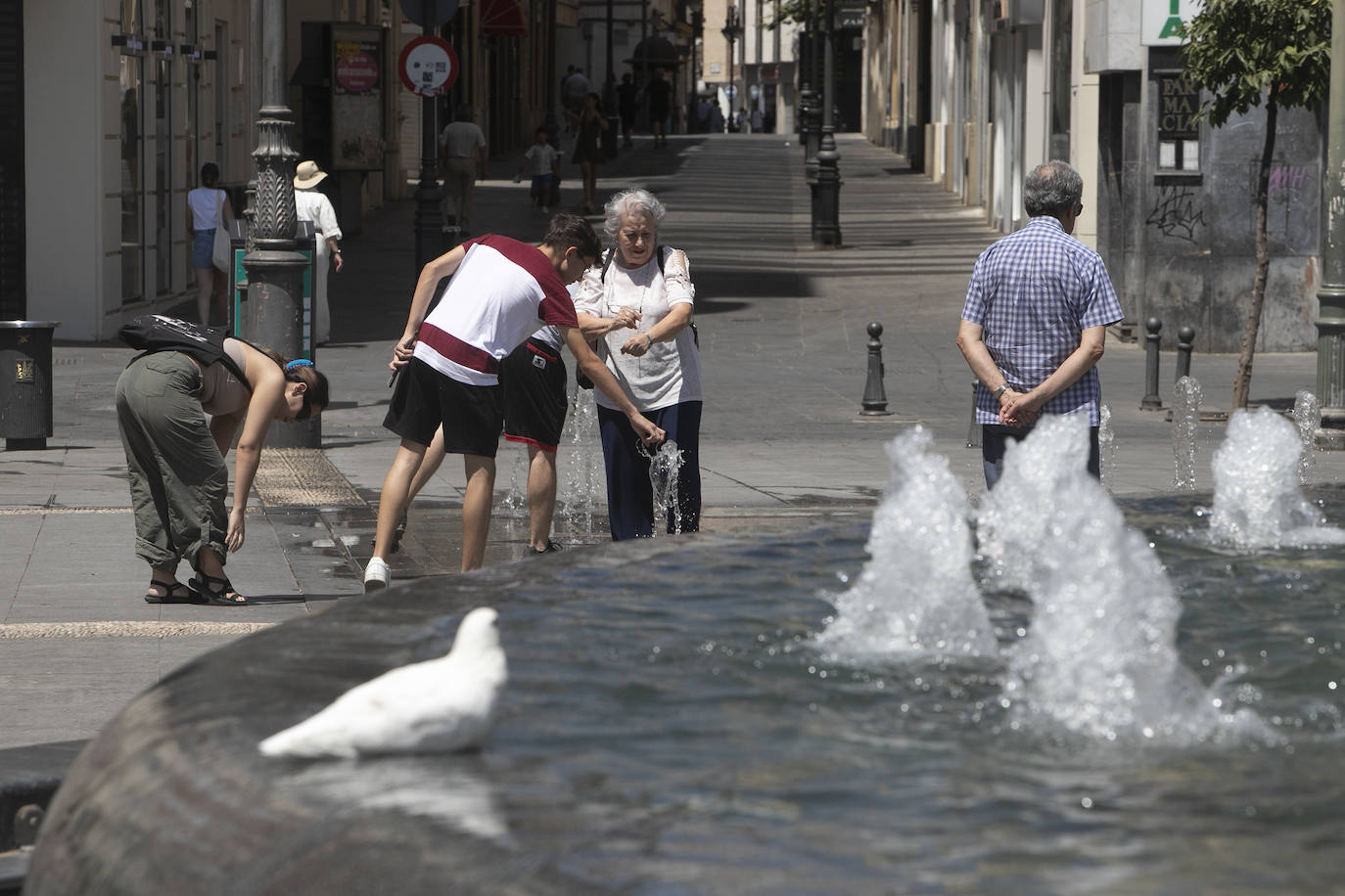 Córdoba en plena ola de calor, en imágenes