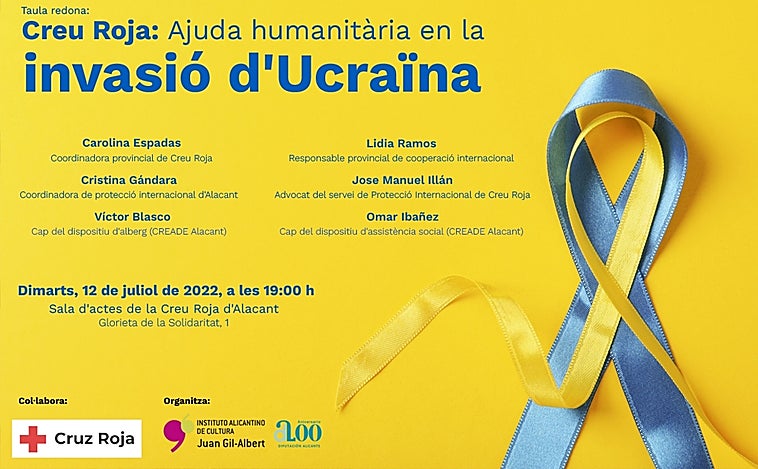 El Gil-Albert organiza una mesa redonda sobre la ayuda humanitaria ante el conflicto de Ucrania