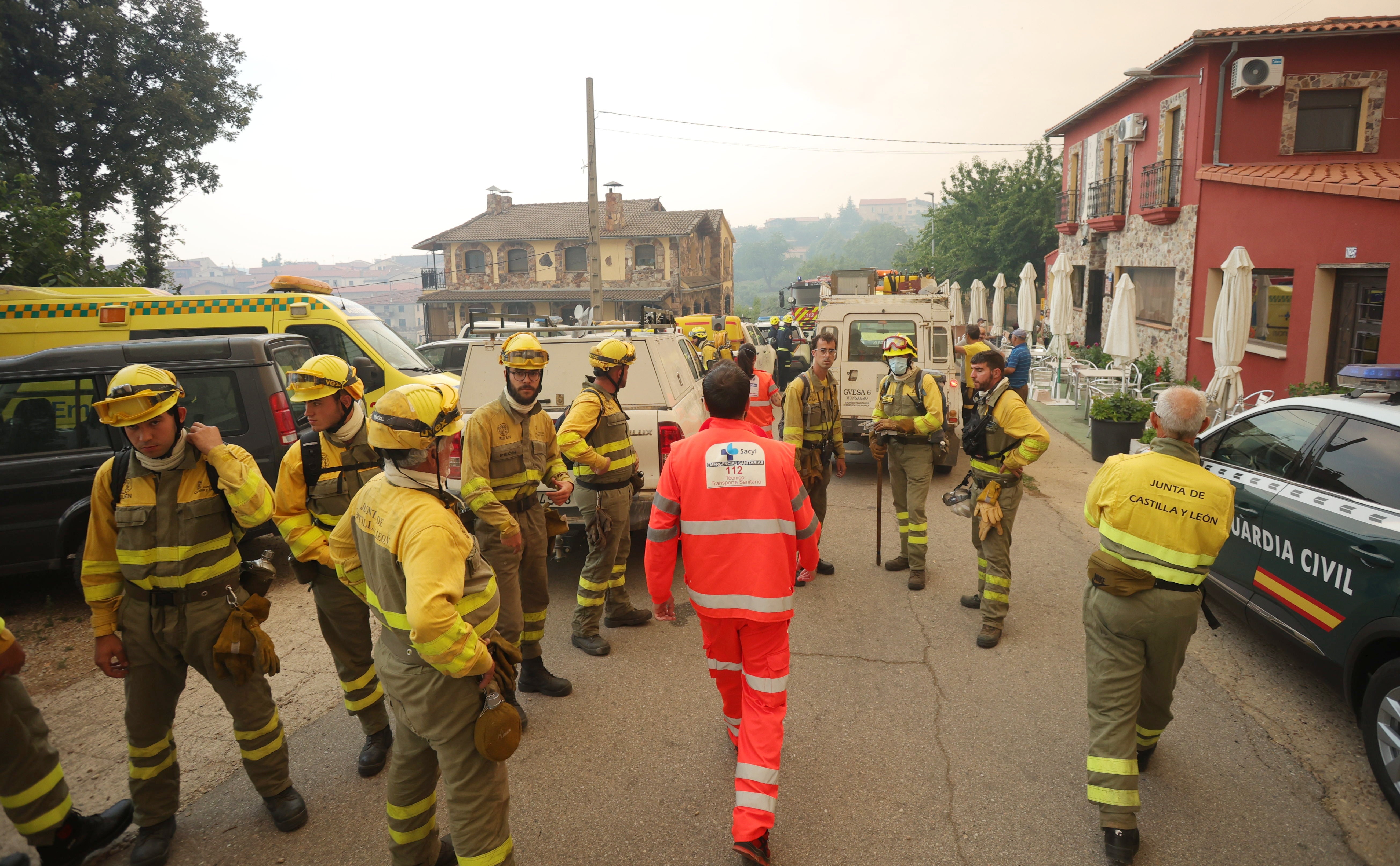 La alerta se extiende a toda la provincia de Salamanca, que está en nivel 2 de Infocal por la acumulación de fuegos forestales